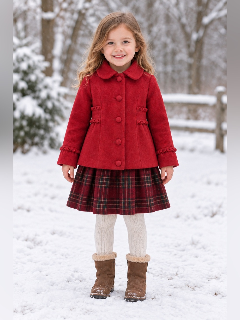 Tommy Bahama red 4t winter coat - Picture 1 of 7